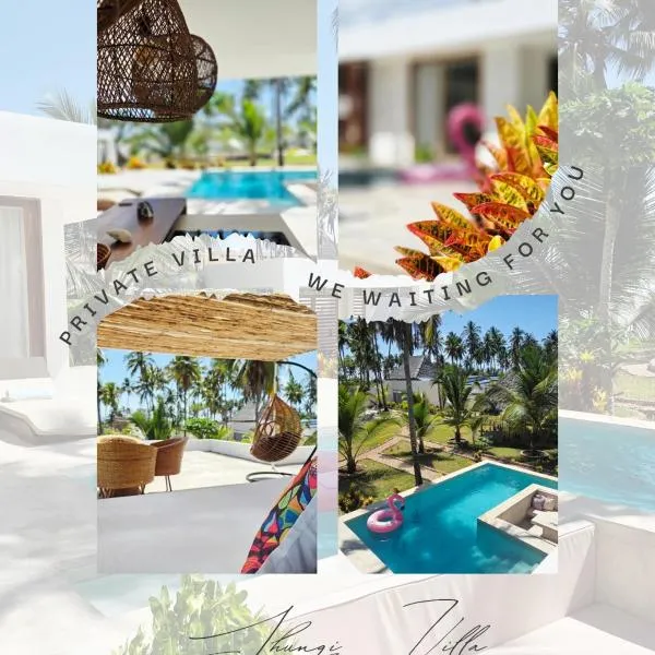 Shungi Villa Zanzibar Trips Included from 3 nights – hotel w mieście Tongoni