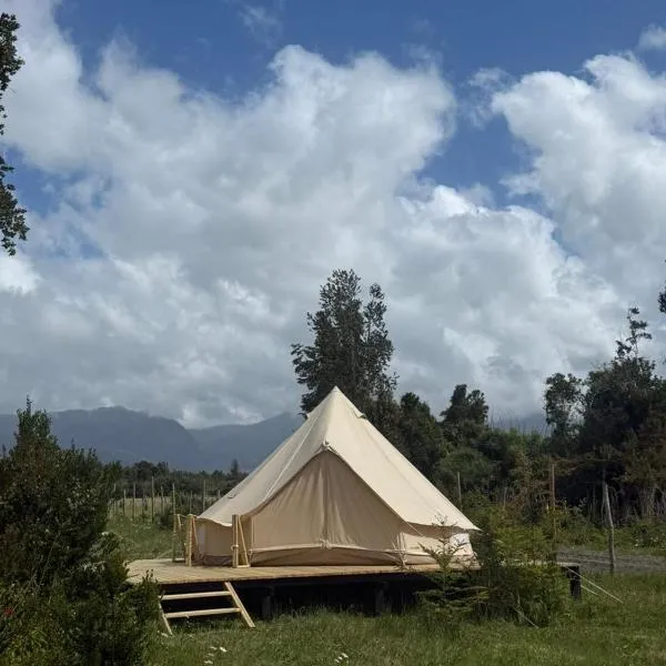 Glamping Peumayen carpintero, hotell i Llanquihue