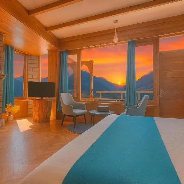 Hotel Valley View with natural hot spring water Vashisht, Manali, hotel v destinaci Manāli