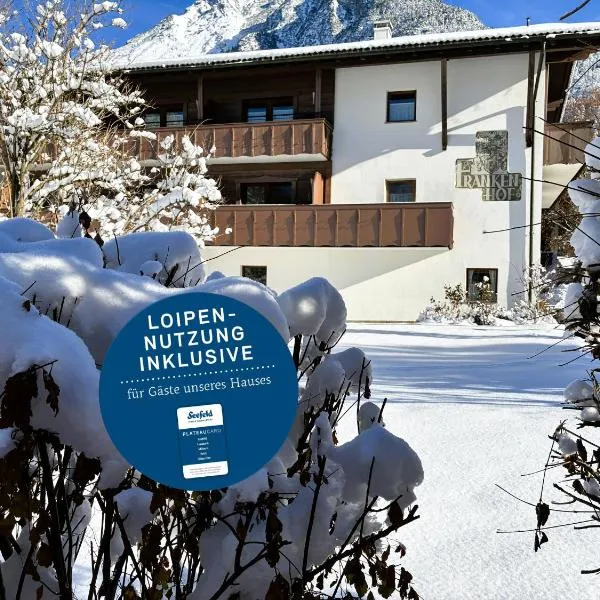 Frankenhof – hotel w mieście Scharnitz