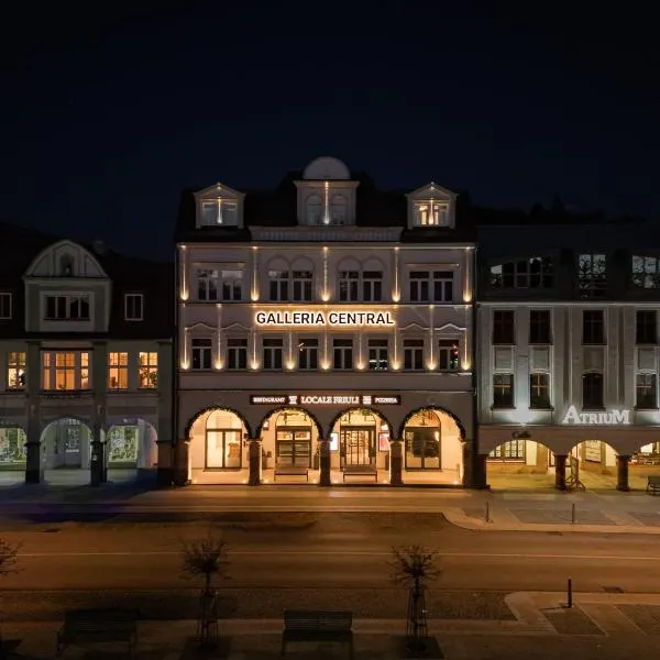 Galleria Central Apartments & Wellness, готель у місті Врхлабі