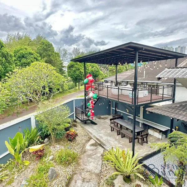 Mount Austin Landed Homestay 16pax Karaoke Jacuzzi BBQ by Stayrene, hotel in Johor Bahru