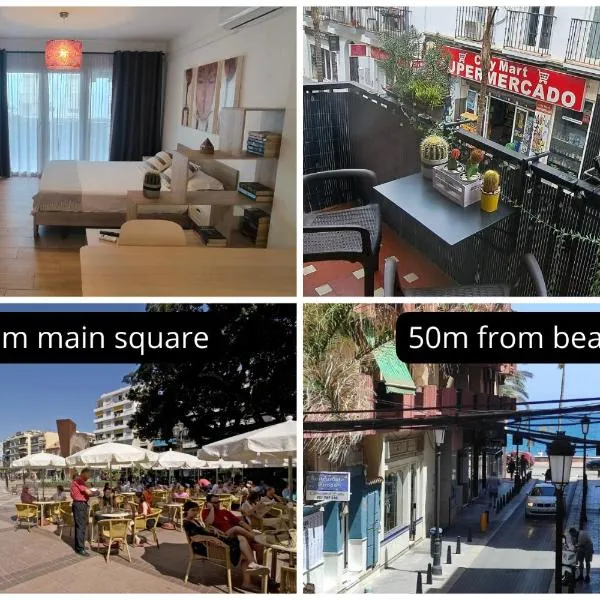 Studio Cervantes - 100m Beach & City Center, Hotel in Fuengirola