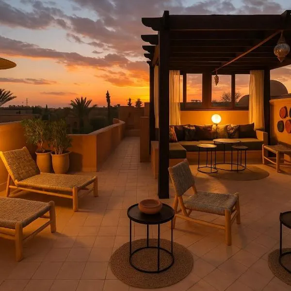 Atlas golf resort beldi chic piscine, hotel v Marrákeši