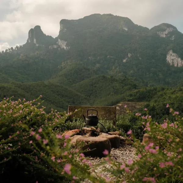 Camping phutajoy Khaosok แคมป์ปิ้งภูตาจ้อยเขาศก, hotel di Ban Thung Lang Tham