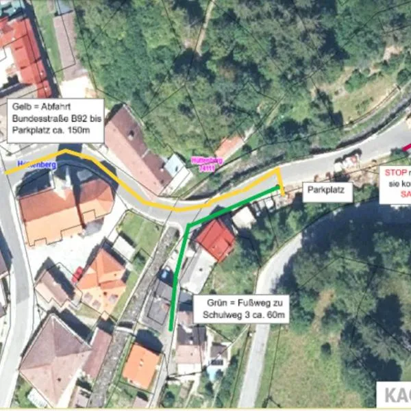 Gemütliches Appartement, hotell sihtkohas Hüttenberg