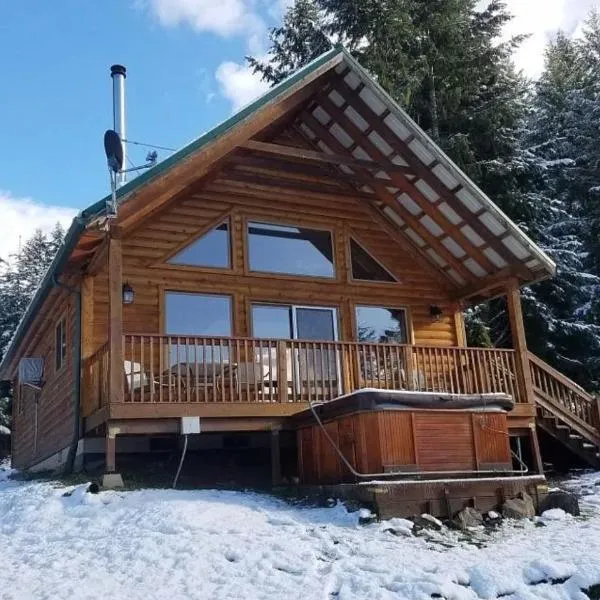 Mountain View Cabin, Hot Tub at White Pass Resort, Mt Rainier, hotel a Packwood