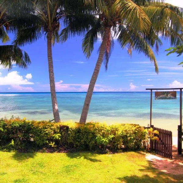 Coconut Grove Beachfront Cottages, hótel í Matei