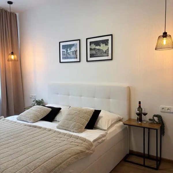 Morava apartmán 6 pro 3 osoby, parkování zdarma-Uherské Hradiště Šafaříkova 855, hotel v mestu Uherské Hradiště