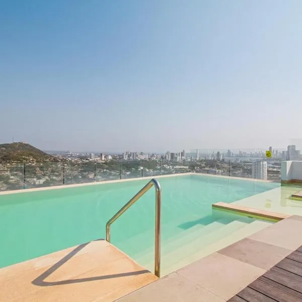 Apartamento con vista al mar piso 4 CMC, hotel in Cartagena de Indias