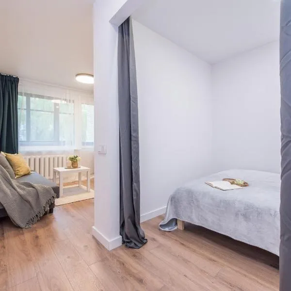 00Near Gates of Dawn Cozy bright 1 bedr，維爾紐斯的飯店