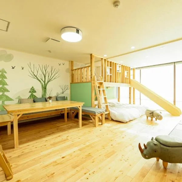 Goen Little hatchi 子供が喜ぶ隠れ家宿, hotell i Iwaki