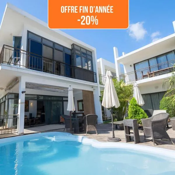 Villa Alizée - Boutique Hôtel Expérience - Idéal Couples & Pros - Piscine - Rooftop - Parking privé - 10min Port-Louis, hotel v destinaci Port Louis