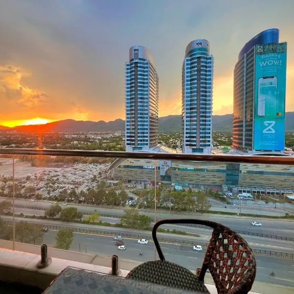 Elysium Grand High-Rise Executive Apartments Facing Centaurus Mall Islamabad, hotel in Islamabad