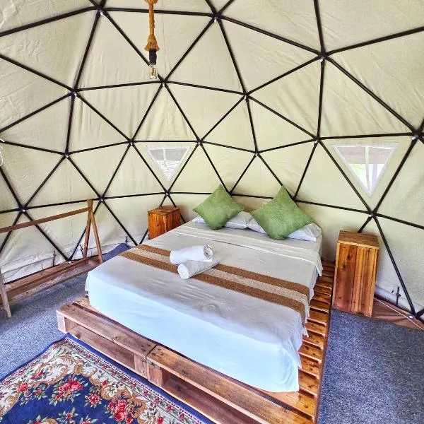 Cabanas de Nacpan Camping Resort, hotel en El Nido