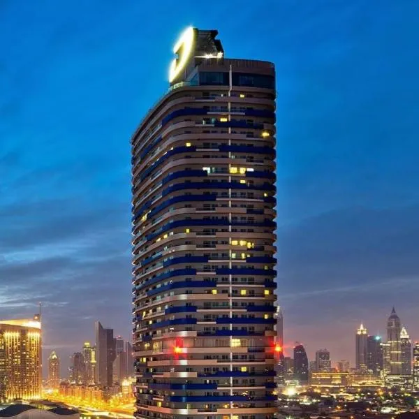 Damac Maison Downtown Dubai Luxury 1BR Walk to Dubai Mall，杜拜的飯店