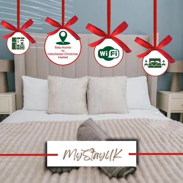 3BR House By MyStayUK Short Lets & Serviced Accommodation Manchester With Free Wifi & Free Parking, hotel en Mánchester