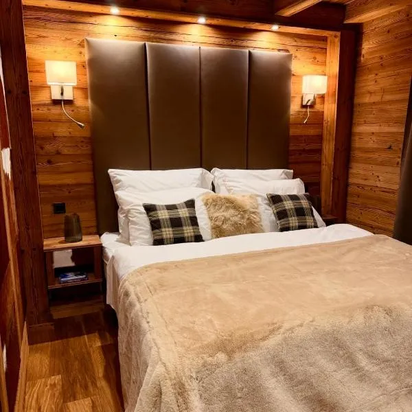 Apartmán Líška s výhľadom na Vysoké Tatry a súkromnou saunou, hotel in Svit