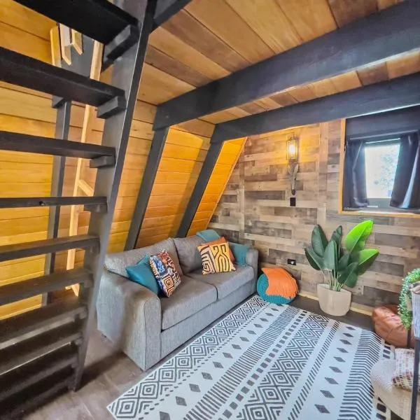 Africa787 A Frame Wood House With Pool in Lajas, hotel em Lajas