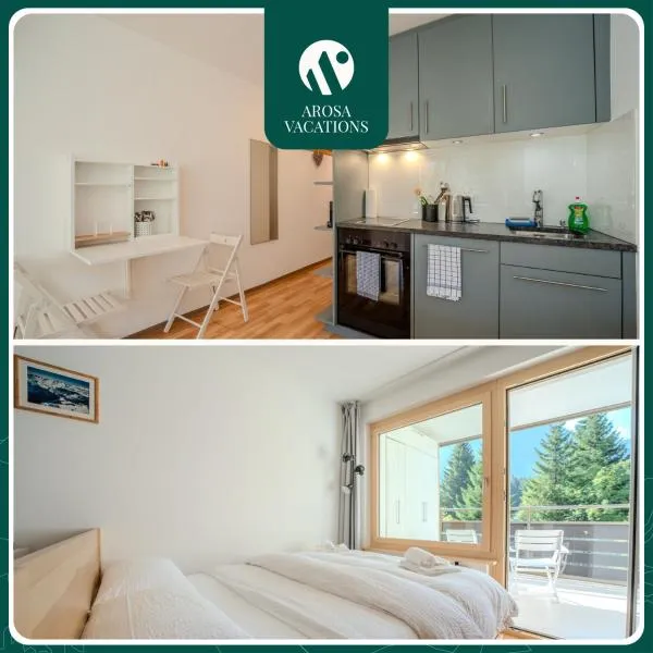 아로사에 위치한 호텔 Alexandra 120 by Arosa Vacations, Renoviertes Studio mit Bergblick & Parking im Zentrum