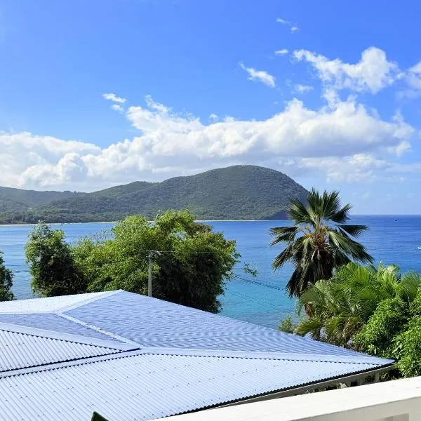 BEL BO Haut de villa vu mer et accès 4 plages, hotel u gradu Deshaies