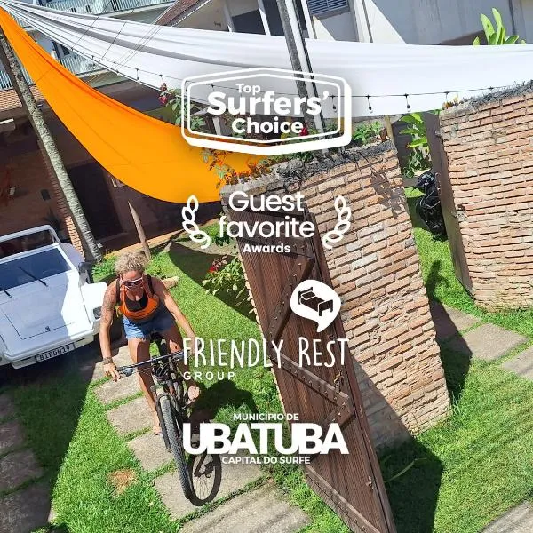 HOSTEL QUINTAL GUEST Ubatuba - PG,位于乌巴图巴的酒店