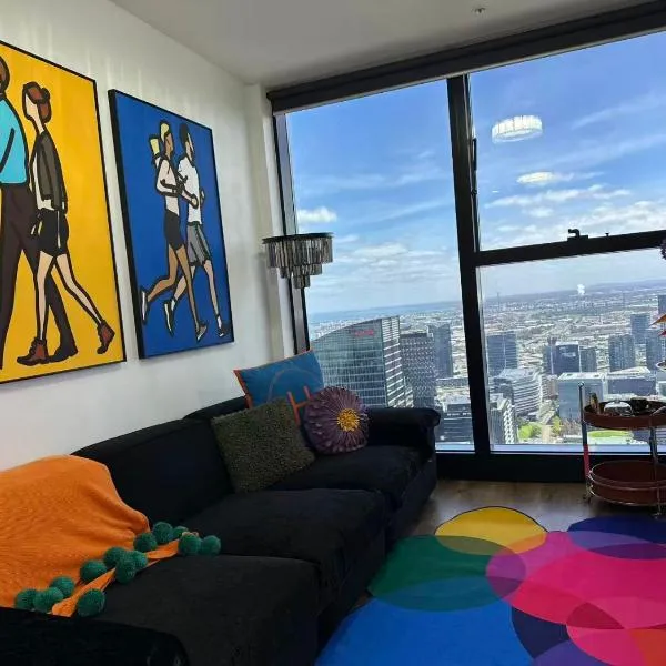 Great View CBD Single Bedroom Apt Near Southern Cross, hotel v Melbourne