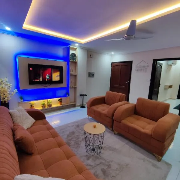 Neat Retreat - 2BHK WiFi-Netflix-AC- E11 Islambad, hotel v destinaci Islámábád