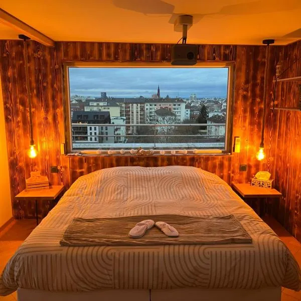 Chalet sur le toit de Strasbourg SPA Cinéma, khách sạn ở Strasbourg