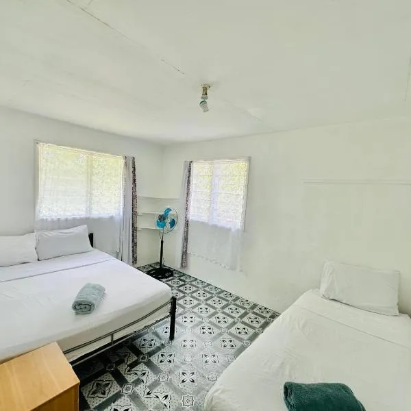 Double Twin Private Room - Tonga Horizon Cottage, hotell i Nuku‘alofa
