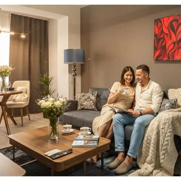 The Blue Sanctuary by Blvd 70B2 - Premium Modern Apartment, hotel din București