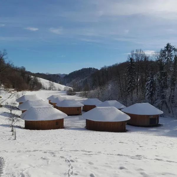 Glamping Bionic healing village，位于斯洛文尼亚比斯特里察的酒店