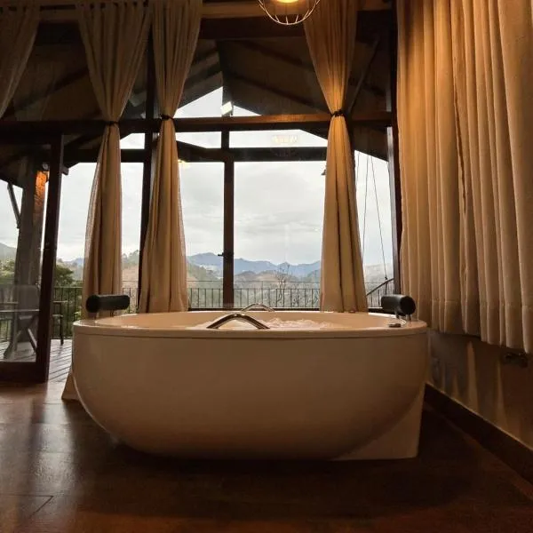 Reserva Mauá chalés、ヴィスコンデ・デ・マウアーのホテル