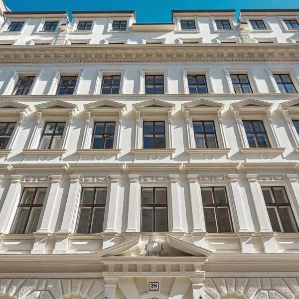 Chic courtyard City Apartment in Prime Location, Hotel in Wien