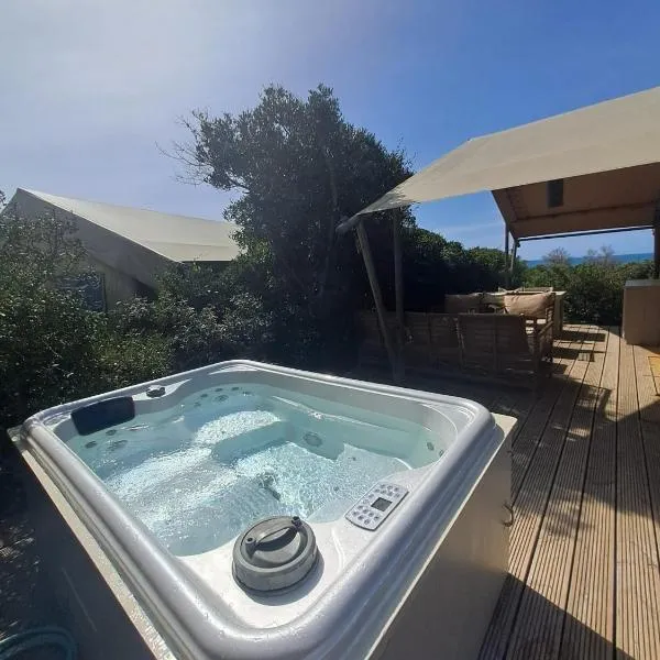 Resort & Glamping Terre di Sacra in Toscana,位于卡帕尔比奥的酒店