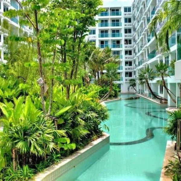 Amazon Condo, Building B, ground floor with direct pool access, viešbutis mieste Jomtien Beach