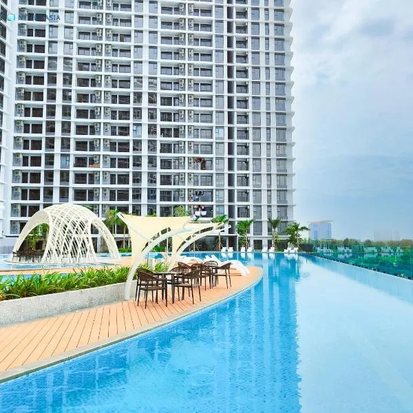 The Glory Midori Park 2BR Pool Gym free, gần Aeon, hotel in Ga Phú Trung