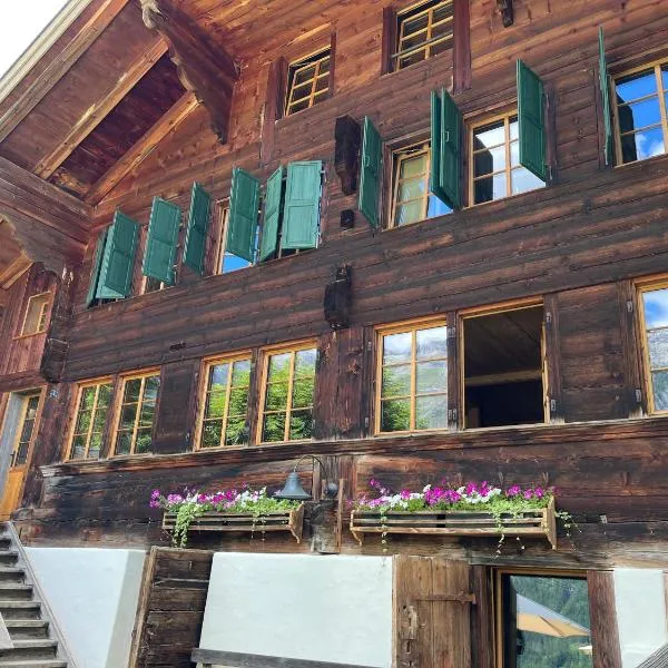 Alpen Charme - Chalet d'Hôtes et SPA, hotel in Gsteig