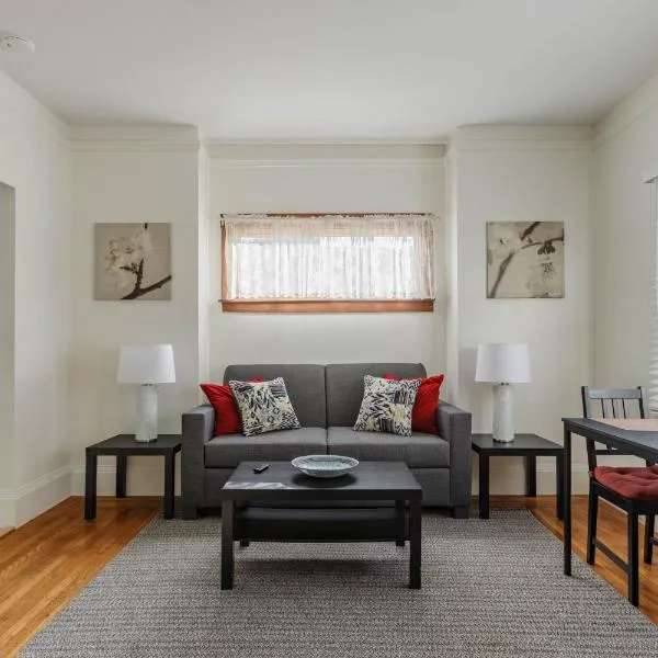 4 - Berkeley Private Apartment with Parking & Laundry, hotel in Berkeley