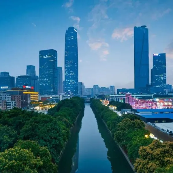 Baiyun Airport Grand Hyaat airport hotel -24hours Free Shuttle Bus, hotel v Kantonu