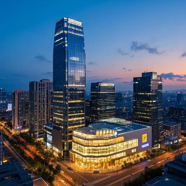 Viesnīca Karry Grand Executive Hotel (Chongqing Guanyinqiao Pedestrian Street Branch) Čuncjinā