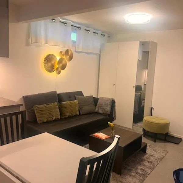 Furnished apartment with parking, hotel in Malmö