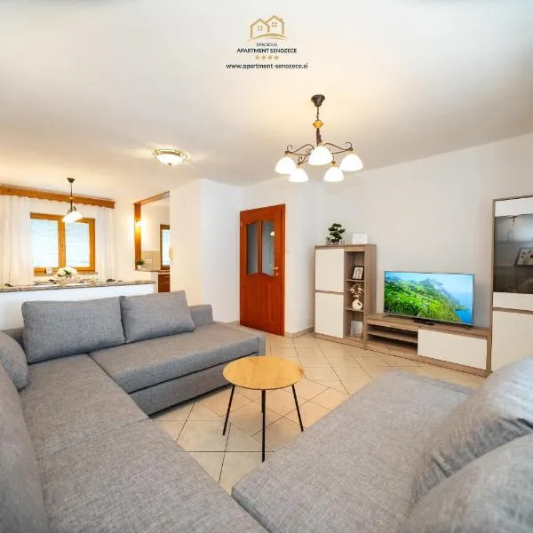 Spacious Apartment Senozece - with terrace & grill, hotel v destinaci Senožeče