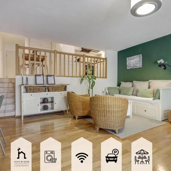 Home by Doni I Zentral I Parkplatz I Balkon l 4 PAX, hotelli kohteessa Wiesbaden