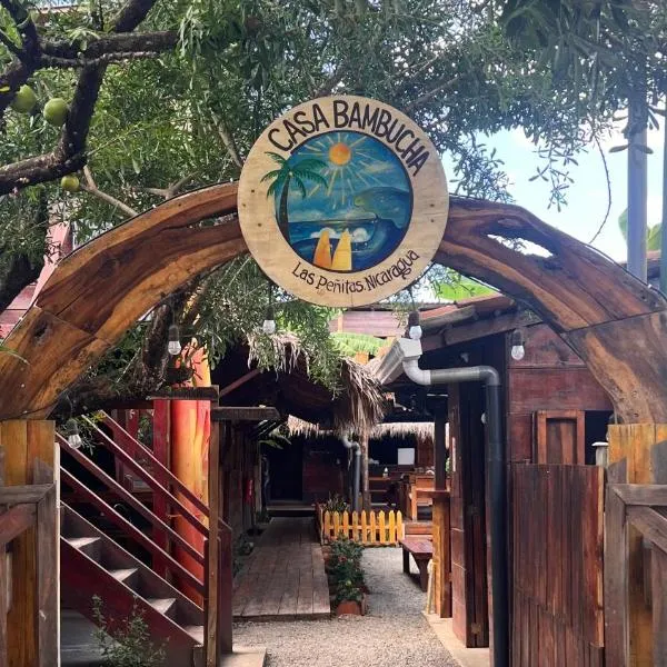Casa Bambucha Hostel, hotel v destinaci Las Peñitas