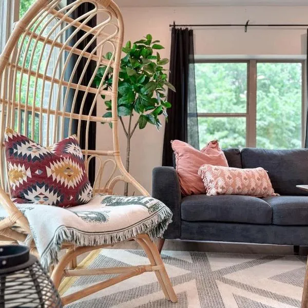 Stylish 1BR 1B - Medical District - Dallas Airport, hotell i Dallas