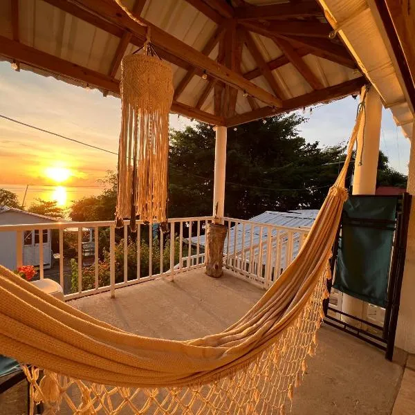 Cabaña sunrise view,位于普罗维登西亚的酒店