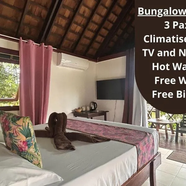 Pension Hibiscus Taha'a – hotel w mieście Vaitoare