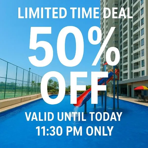 Bali Residence Waterpark Executive Suites Melaka By GGM、マラッカのホテル