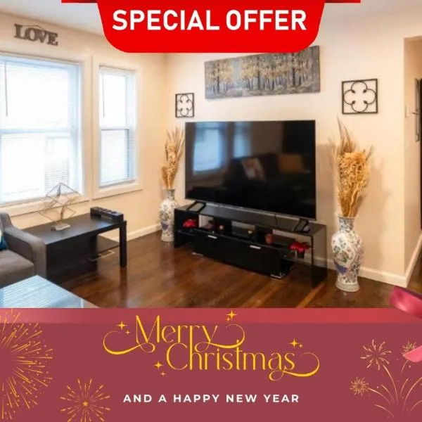 30-1 - 4BR Boston - Cozy Apt near Geneva Cliffs, hotel in Boston